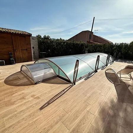 Con Piscina Privata Riscaldata Ad Uso Esclusivo Vicino Cefalu ヴィラ ラスカリ