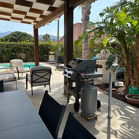 Villa Con Piscina Privata Riscaldata Ad Uso Esclusivo Vicino Cefalu Lascari
